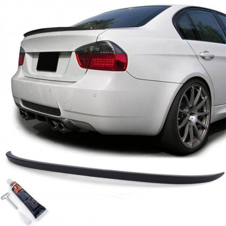 Body kit e accessori visivi Spoiler posteriore sportivo nero Opaco adatto a BMW 3 Series E90 Sedan 05-11 | race-shop.it