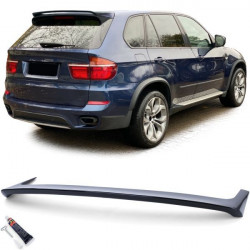Spoiler sul tetto sportivo posteriore Nero Lucido per BMW X5 E70 06-13