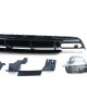 Body kit e accessori visivi RACES diffusore posteriore (Sport) per Mercedes A Class W176 from 15, nero | race-shop.it