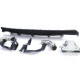Body kit e accessori visivi Diffusore posteriore sportivo + doppio terminale di scarico cromato adatto a Mercedes CLA C117 13-16 | race-shop.it