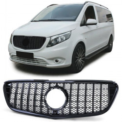 RACES griglia (Sport) per Mercedes Vito W447 14-19, nero lucido