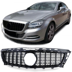 RACES griglia (Sport) per Mercedes CLS C218 prefacelift 11-14, nero lucido
