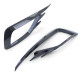Body kit e accessori visivi Griglia della cornice dei fendinebbia GTI optics look al carbonio Lucido per VW Golf 7 17-20 | race-shop.it