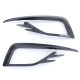 Body kit e accessori visivi Griglia della cornice dei fendinebbia GTI optics look al carbonio Lucido per VW Golf 7 17-20 | race-shop.it