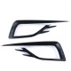Body kit e accessori visivi Griglia della cornice dei fendinebbia GTI optics look al carbonio Lucido per VW Golf 7 17-20 | race-shop.it