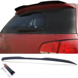 Spoiler posteriore sul bordo del tetto look al carbonio per VW Golf 6 7 GTI GTD R 09-20