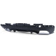 Body kit e accessori visivi RACES diffusore posteriore (Sport Performance) per BMW 5 Series G30 G38, nero opaco | race-shop.it