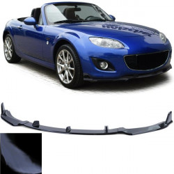 Spoiler paraurti anteriore nera lucida per Mazda MX5 NC facelift 08-14