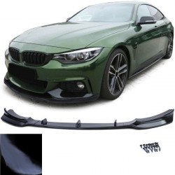 RACES splitter anteriore per BMW 4 Series F32 F33 F36, nero lucido