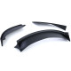 Body kit e accessori visivi Spoiler paraurti anteriore nero Opaco adatto a BMW 5 Series E60 E61 07-09 | race-shop.it