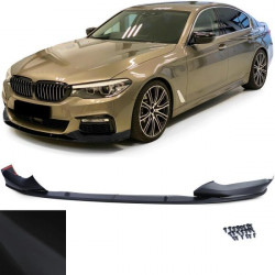 Spoiler paraurti anteriore Nero Opaco adatto a BMW 5 series G30 G31 da 16