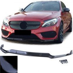 Spoiler paraurti anteriore Lucido per Mercedes C Class W205 S205 14-18