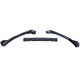 Body kit e accessori visivi Spoiler paraurti anteriore performance nera lucida per Audi A5 8T 8F 11-17 | race-shop.it