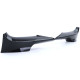 Body kit e accessori visivi Spoiler anteriore e splitter angolare Nero Lucido adatto a BMW 3 Series E92 E93 06-10 | race-shop.it