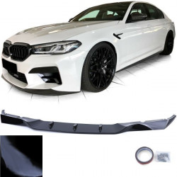 RACES splitter anteriore (Performance) per BMW M5 F90 from 16, nero lucido