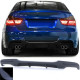 Body kit e accessori visivi Diffusore posteriore prestazioni Doppio terminale di scarico su entrambi i lati per BMW 3 Series E90 05-12 | race-shop.it