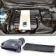 Aspirazione aria fredda sportive Filtro aria Airbox Air aspirazione Carbon Look Ram Air per VW Golf 5 2.0 GTI 03-08 | race-shop.it