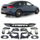 Body kit e accessori visivi Diffusore sportivo posteriore lucido Nero Terminali di scarico per Mercedes A V177 sedan | race-shop.it
