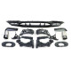 Body kit e accessori visivi Diffusore sportivo posteriore lucido Nero Terminali di scarico per Mercedes A V177 sedan | race-shop.it