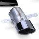 Body kit e accessori visivi Diffusore sportivo posteriore lucido Nero Terminali di scarico per Mercedes A V177 sedan | race-shop.it