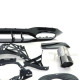 Body kit e accessori visivi Diffusore sportivo posteriore lucido Nero Terminali di scarico per Mercedes A V177 sedan | race-shop.it