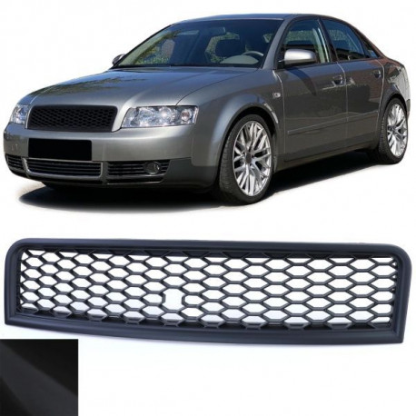 Body kit e accessori visivi Griglia sportiva a nido d`ape nero opaco per Audi A4 B6 8E Sedan Avant 00-04 | race-shop.it