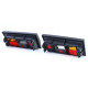 Fari Coppia di fanali posteriori sinistra destra per VW T3 Bus Box Transporter Platform 79-92 | race-shop.it