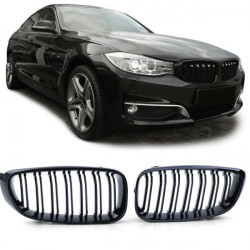 Griglia del radiatore Sportivo a doppia barra performance lucida adatto a BMW 3 Series GT F34