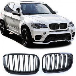 RACES griglia (Sport Double Bar) per BMW X5 E70 X6 E71, lucido