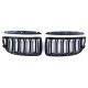 Body kit e accessori visivi Griglia sportiva a doppia barra performance Opaca adatto a BMW 3 series E90 E91 05-08 | race-shop.it