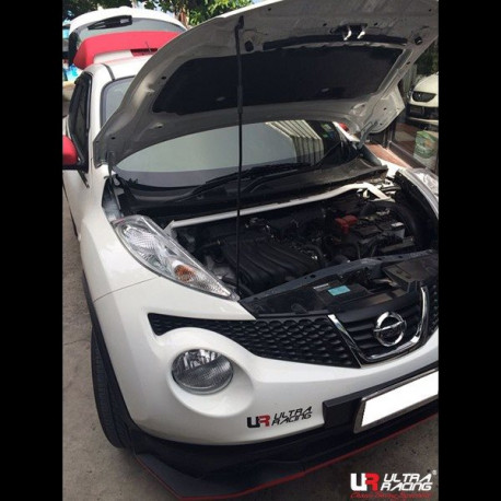 Strutbars (montanti) Nissan Juke 10+ UltraRacing a 2 punti Barra anteriore degli ammortizzatori | race-shop.it