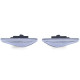 Fari Coppia di indicatori laterali a LED bianchi BMW 3 Series E46 Coupe Convertible 03-07 | race-shop.it