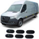 Fari LED Indicatori laterali Nero 6 pezzi per Mercedes Sprinter B906 06-16 907 910 da 18 | race-shop.it