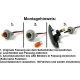 Fari Coppia di indicatori laterali a LED bianchi Mazda MX5 NA NB NBFL 90-05 | race-shop.it