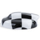 Body kit e accessori visivi RACES copri tappo serbatoio per Mini R56 R57 R58 R59 R60, nero, bianco | race-shop.it
