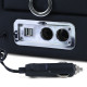 Braccioli auto Consola centrale comfort con vano portaoggetti e USB in pelle nera per VW Bus T5 T6 da 03 | race-shop.it