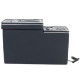 Braccioli auto Consola centrale comfort con vano portaoggetti e USB in pelle nera per VW Bus T5 T6 da 03 | race-shop.it