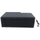 Braccioli auto Consola centrale comfort con vano portaoggetti e USB in pelle nera per VW Bus T5 T6 da 03 | race-shop.it