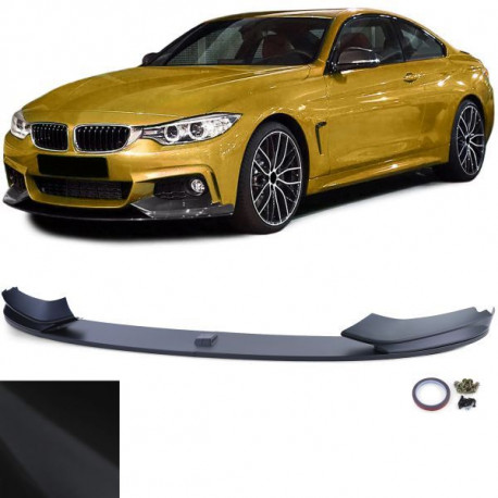 Body kit e accessori visivi Spoiler anteriore a labbro Performance Opaco adatto a BMW 4 Series F32 F33 F36 da 13 | race-shop.it