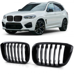 RACES griglia (Sport Performance) per BMW X3 G01 X4 G02 from 17, lucido