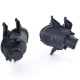 Fari RACES fendinebbia per Peugeot 206 98- + 206 CC 00 (H1), nero-fumé | race-shop.it