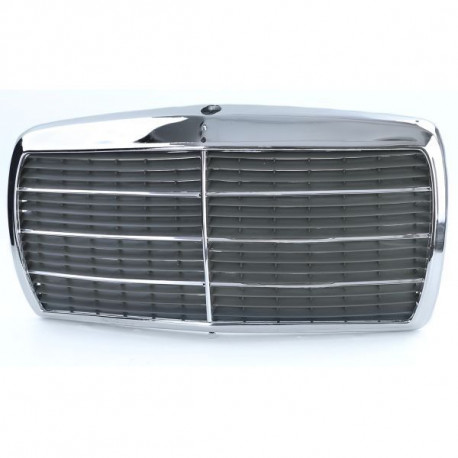 Body kit e accessori visivi Griglia del radiatore completa di cornice e modanature cromate per Mercedes W123 75-85 | race-shop.it