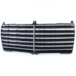 Inserto griglia radiatore Avantgarde Nero Lucido per Mercedes W124 C124 S124 85-93