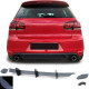 Body kit e accessori visivi Inserto diffusore posteriore sportivo splitter nero lucido per VW Golf 6 GTI 08-13 | race-shop.it