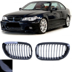 Griglia sportiva performance lucida adatto a BMW 3 Series E46 Coupe Convertible 03-07