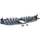 Body kit e accessori visivi RACES griglia (Sport) per Mercedes A Class W177 from 18 (con foro per telecamera), nero lucido | race-shop.it