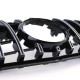 Body kit e accessori visivi RACES griglia (Sport) per Mercedes GLK X204 08-12 prefacelift, cromo nero lucido | race-shop.it