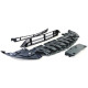 Body kit e accessori visivi Paraurti sportivo con griglia del radiatore nera lucida per Mercedes CLA C118 da 19 | race-shop.it