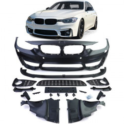 RACES paraurti anteriore (Sport) + spoiler per BMW 3 Series F30 F31 F80 11-19
