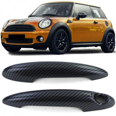 Body kit e accessori visivi RACES copri maniglie per Mini R55 R56 R57 R58 R59 R60 R61, effetto carbonio, carbonio | race-shop.it